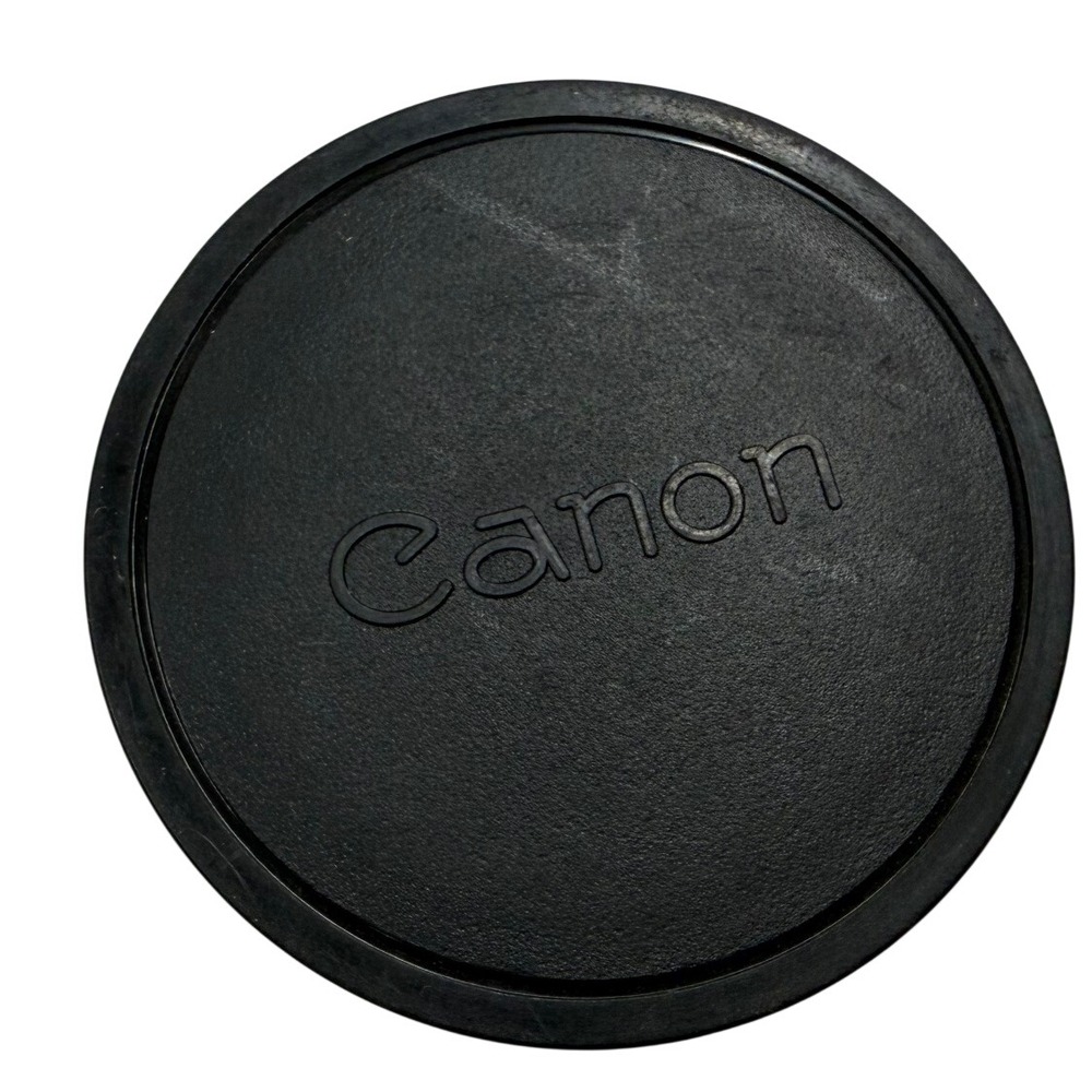 Canon Front Lens Cap Black Slip On Style Made in Japan Replacement Accessory